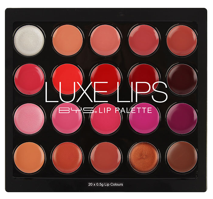 BYS Luxe Lips 20 Piece Lip Palette