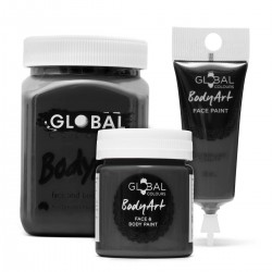Black Face & BodyArt Liquid Paint Global Colours