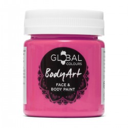 Neon Pink UV Face & BodyArt Liquid Paint Global Colours 45ml