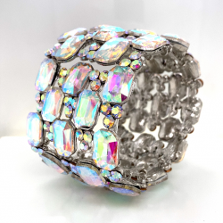 Aurora Borealis Crystal Diamante Bracelet No 2