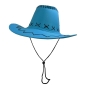 Aqua Carnival Style Cowboy Hat