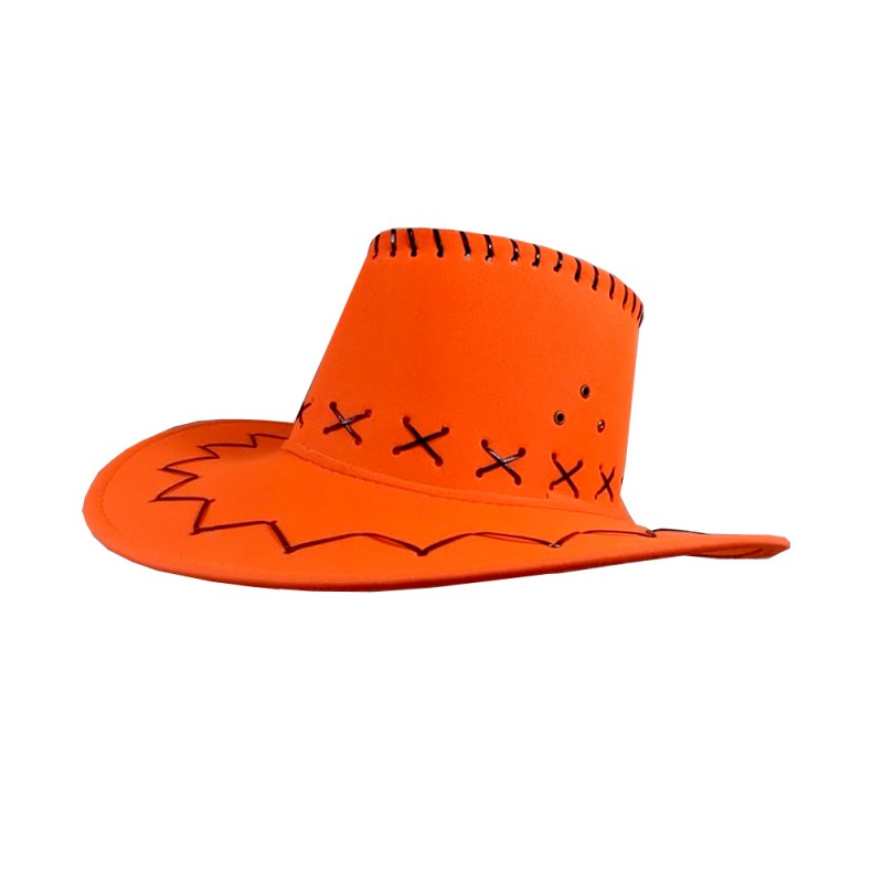 Carnival Style Cowboy Hat Orange