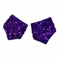 Dark Purple Sequin Cuff