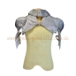 Silver Glitter Gladiator Deluxe Shoulder Piece