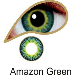 Mesmereyez Amazon Green Contact Lenses