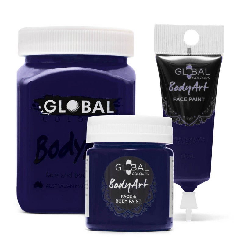 Purple Face & BodyArt Liquid Paint Global Colours