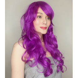 Katy Purple Long Synthetic Wig