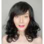 Serena Black Long Synthetic Wig