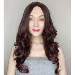 Ally Black Long Synthetic Wig