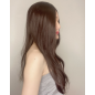 Melanie Dark Brown Long Synthetic Wig
