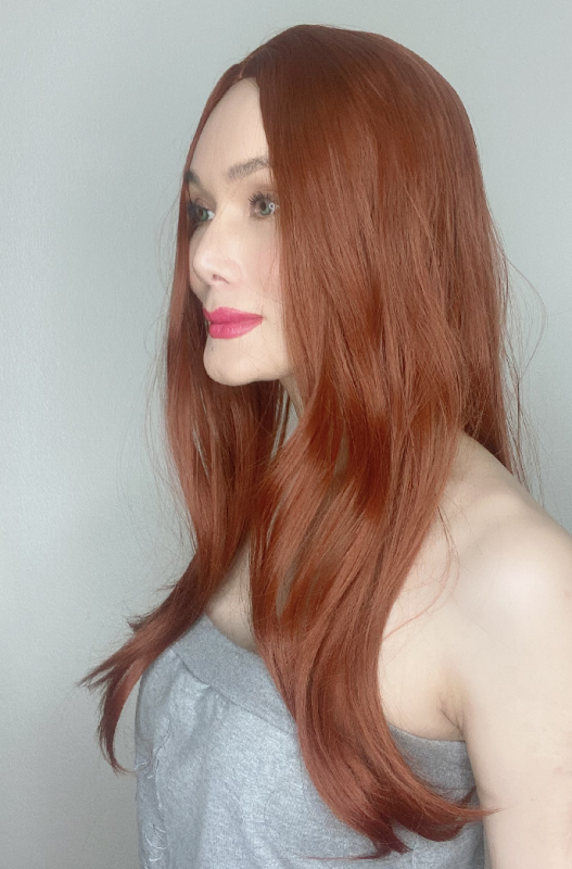 Melanie Auburn Long Synthetic Wig