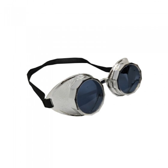 Silver Steampunk Goggles