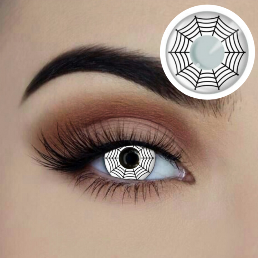 Starry Eyed Spider Webs Contact Lens One Year