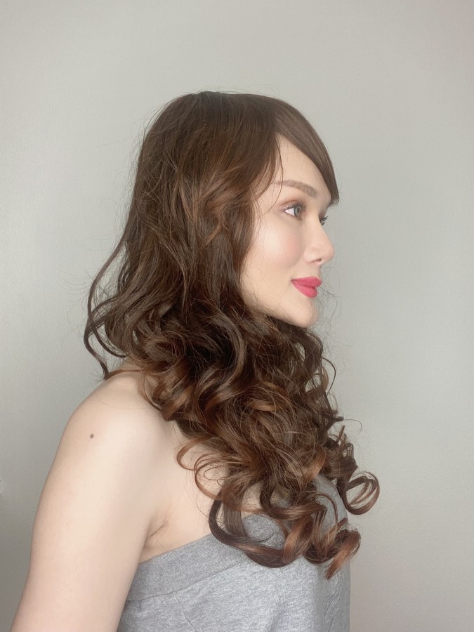 Katy Auburn Long Synthetic Wig