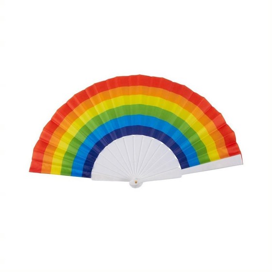 Rainbow Paper Party Fan