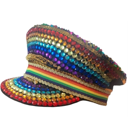 Pride Rainbow Festival Hat