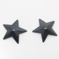 Black Star Shaped Metal Pasties Black Star Shaped Metal Pasties