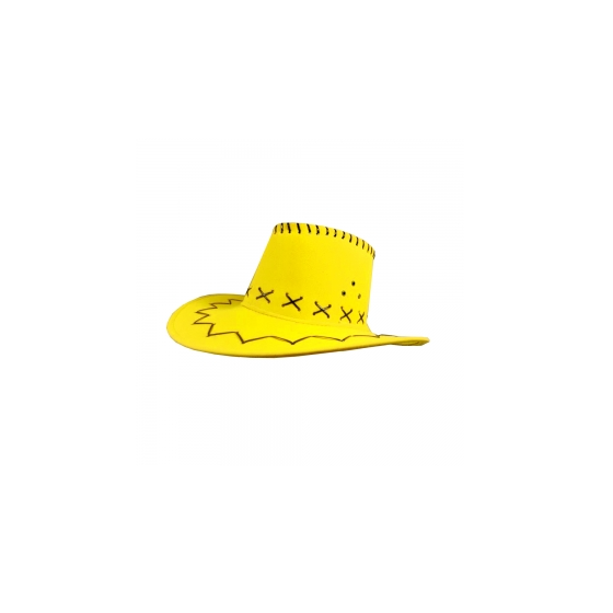 neon yellow cowboy hat