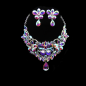 Aurora Borealis Crystal Diamante Jewellery Set-5 Aurora Borealis Crystal Diamante Jewellery Set-5