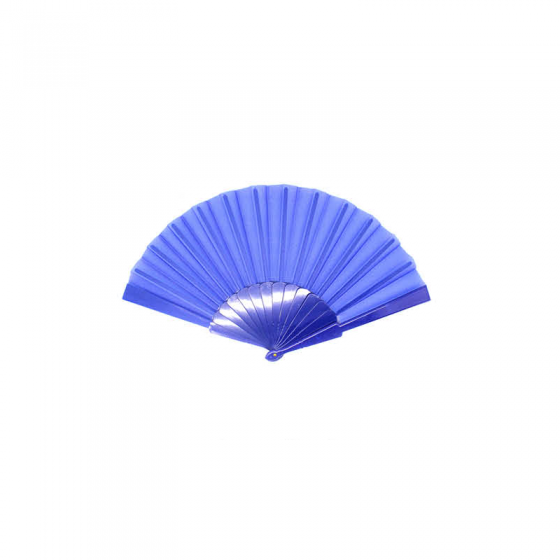 Royal Blue Small Plastic Fan