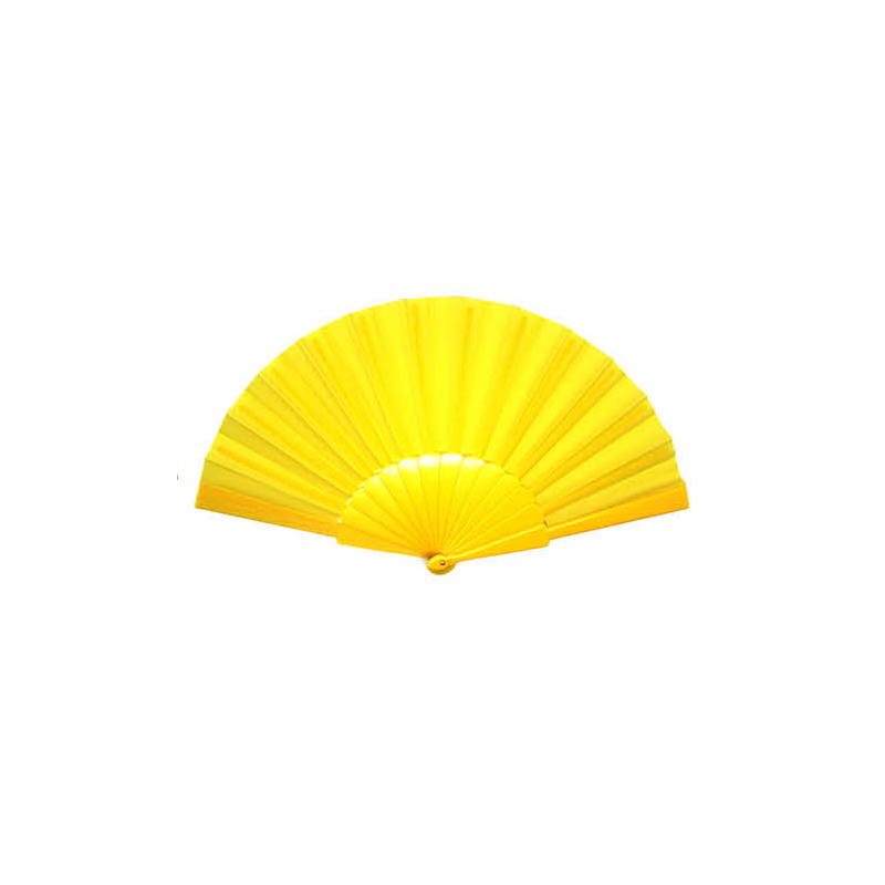 Yellow Small Plastic Fan