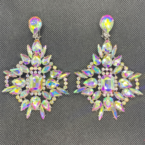 Aurora Borealis Crystal Diamante Earring E09