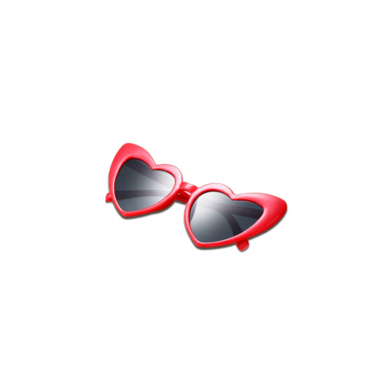 red heart sunglasses