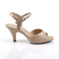 EOL - Fabulicious Nude Patent Belle 309 Strap Sandal