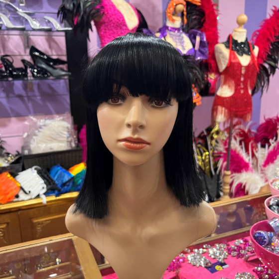 Cleopatra Black Short Synthetic Wig