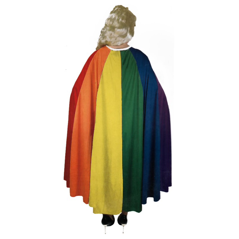 Rainbow Pride Deluxe Cape
