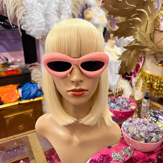 Light Pink Bubble Sunglasses