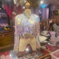 White Opalescent Teardrop Sequin Jacket