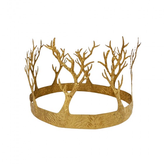 Gold Branched Throne Crown