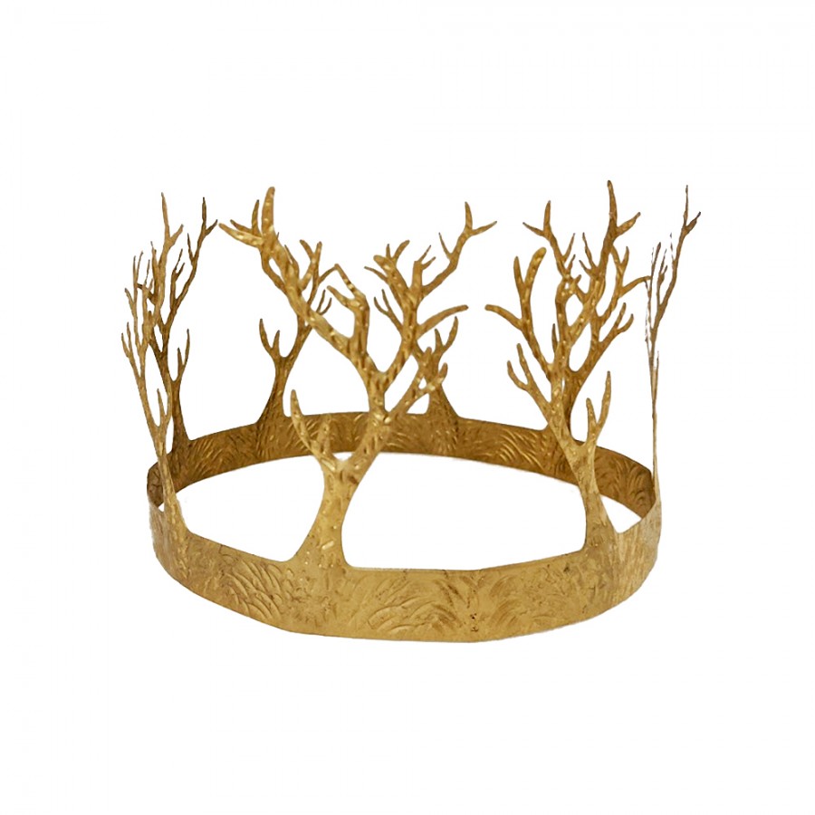 Gold Branched Throne Crown