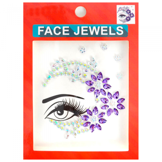 Purple Face Jewels-2