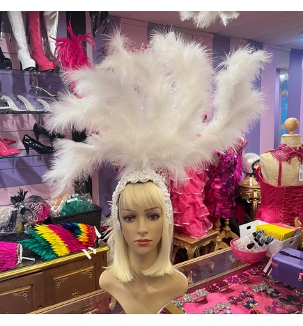 Gatsby Deluxe Feathered Headpiece