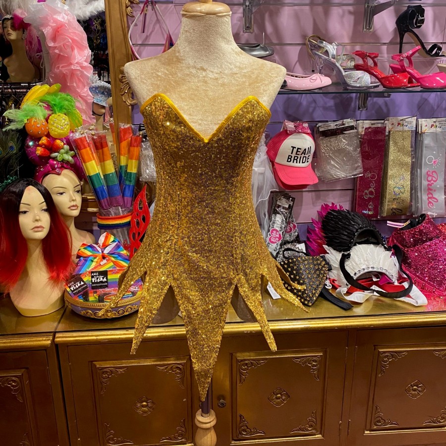 Gold Sequin Stella  Dress
