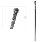 Silver and Black Collapsible Cane Silver and Black Collapsible Cane