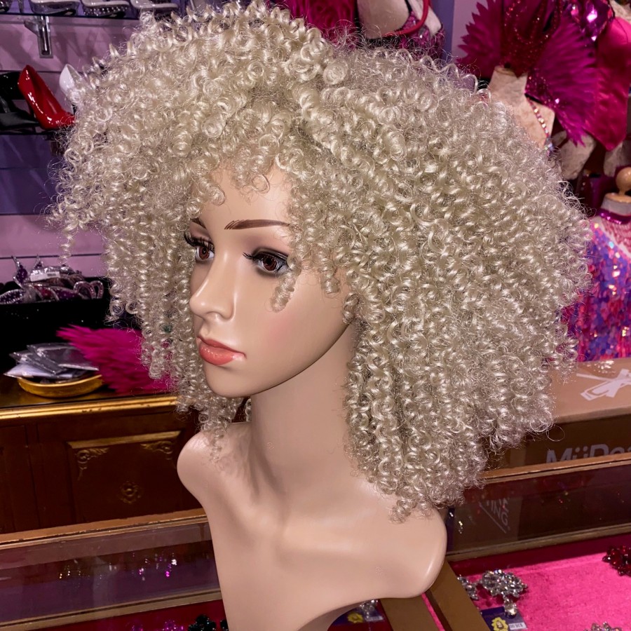 Annie Blonde Mid Length Synthetic Wig