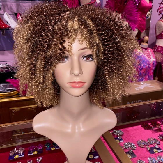 Annie Honeycomb Mid Length Synthetic Wig