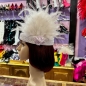 Deluxe Headband 1920's with Feather and Sequin Trim