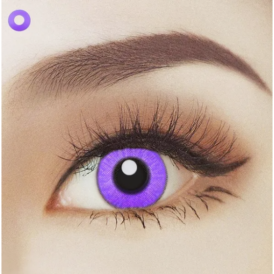 Crazy Lens Purple Contact Lens