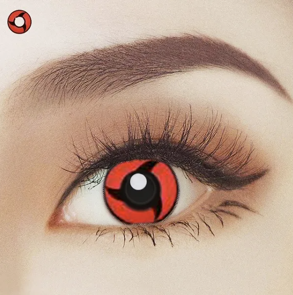 Crazy Lenses Cosplay Red Contact Lenses One Year