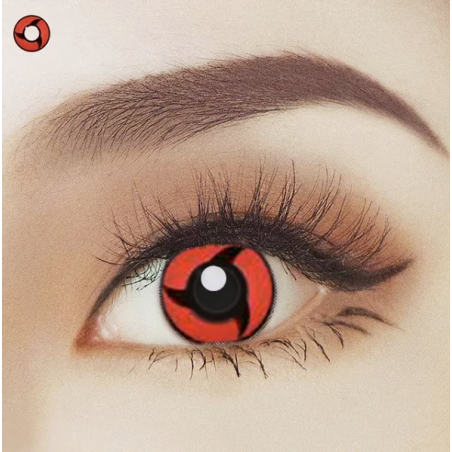 Cosplay Red Contact Lenses One Year