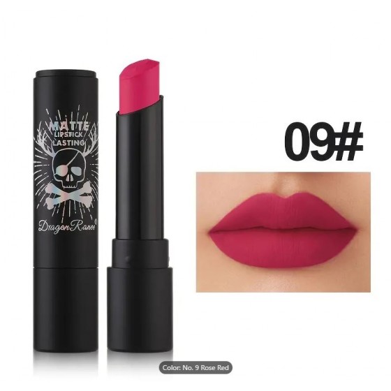 Dragon Ranee Lipstick-09-Rose Red