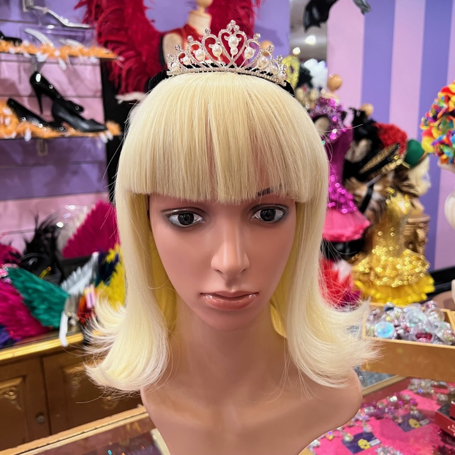 Mini Diamante and Pearl Tiara Headband