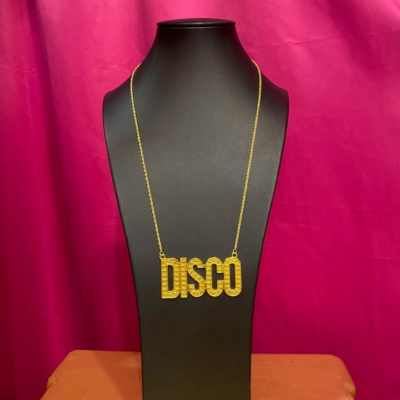 Gold "Disco" Necklace