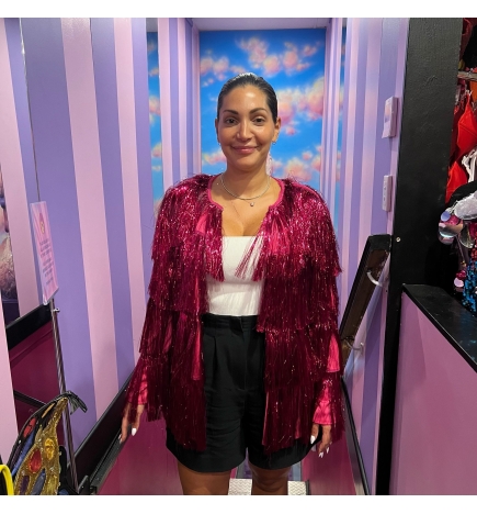 Fringe Tinsel Jacket