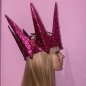 Hot Pink Glitter Neptune Crown