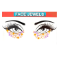Gold Stars Face Jewels Gold Stars Face Jewels